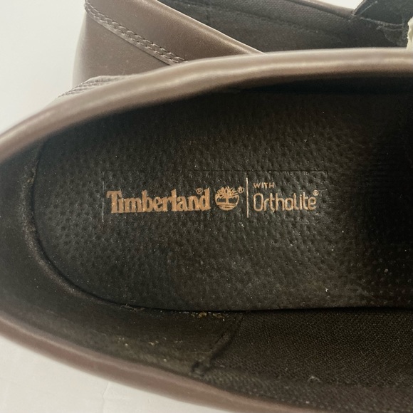 Timberland Mens Loafer Brown Leather Size 13 - Picture 9 of 11